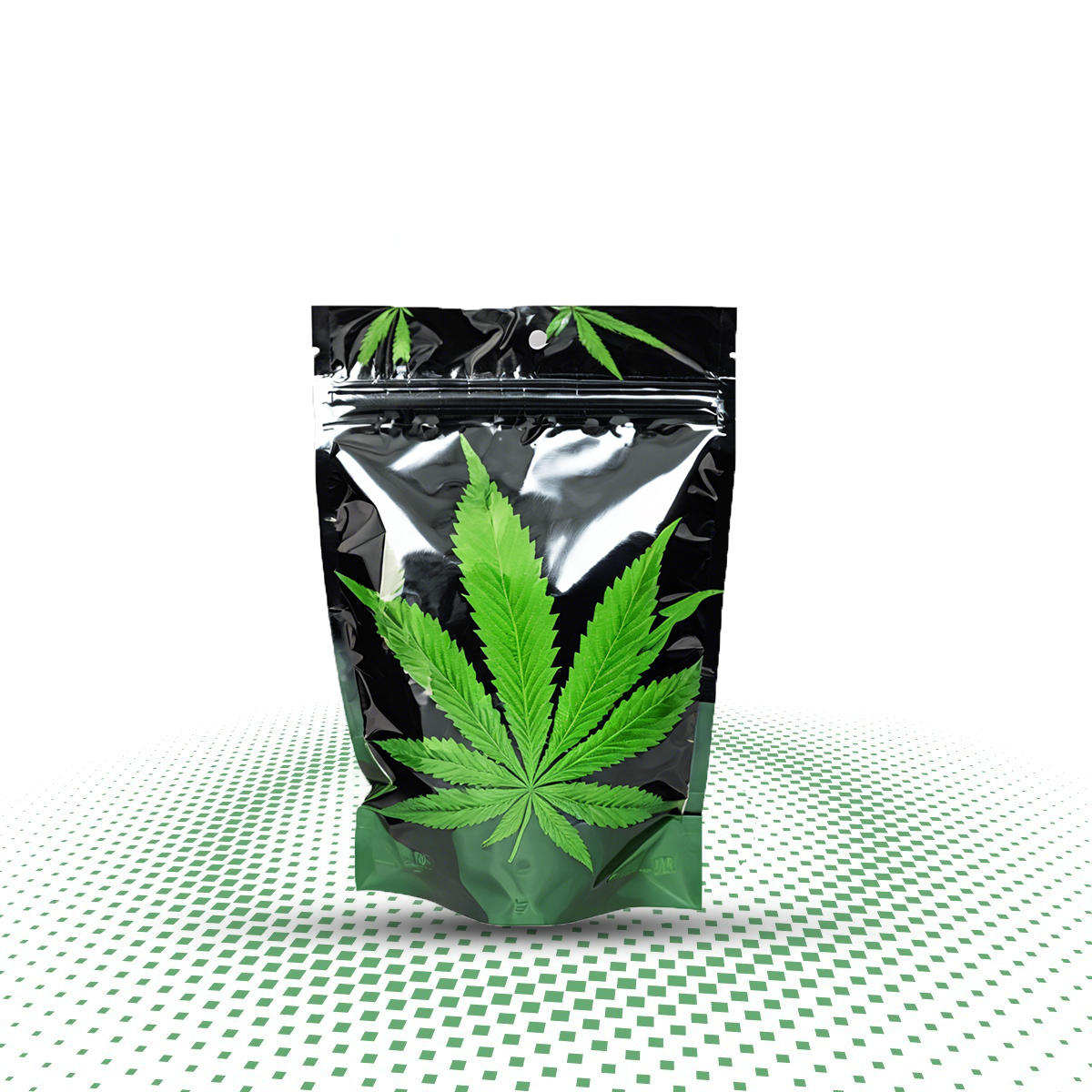 custom cannabis mylar bags ()